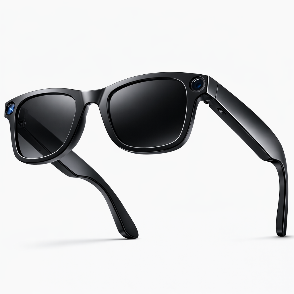 Gafas Inteligentes con Cámara y IA – SmartView Pro | Bluetooth, Traducción y Audio Integrado